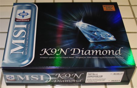 MSI K9N Diamond box