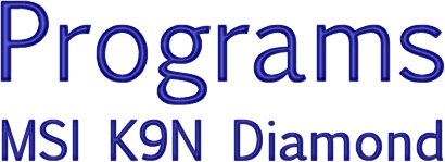 Programs